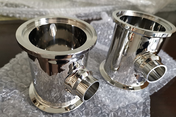 Stainless steel MINIDISC valve parts, mirror polished